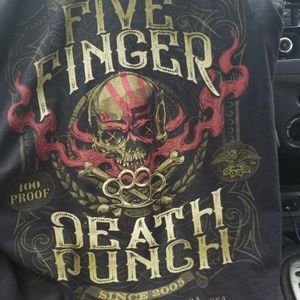 A death finger t-shirt